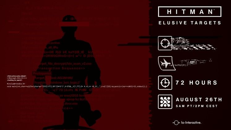 Hitman’s ninth Elusive Target is now live