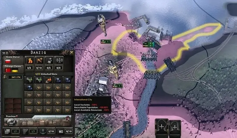 Hearts of Iron 4's Barbarossa 1.11 Update Reworks Poland's Focus Tree