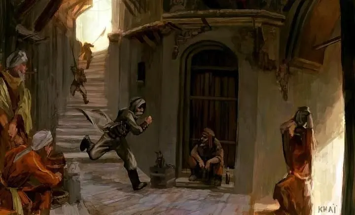 Early concept art shows female star for Assassin's Creed