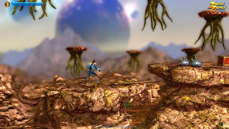 Zack Zero blasting onto PSN on the 17th January