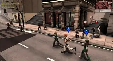 Escape from Paradise City attempts to combine strategy games and RPGs, but does so in a most unspectacular manner.