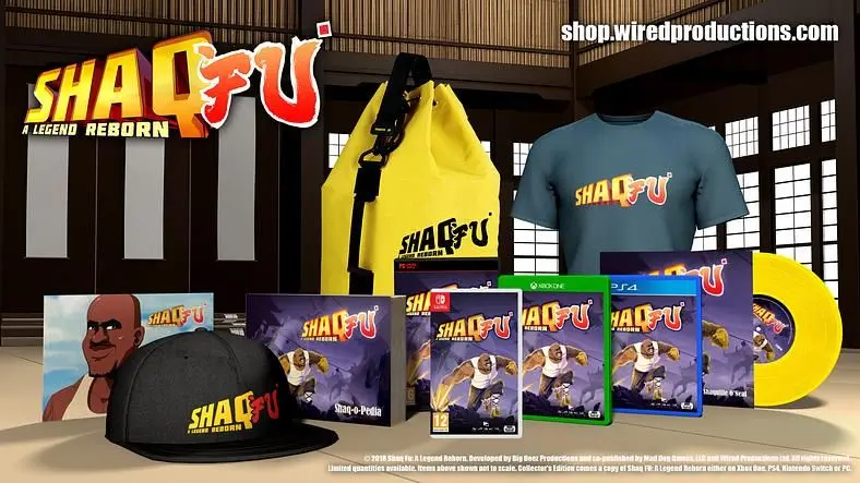 Shaq Fu: A Legend Reborn Limited Collector’s Edition Revealed
