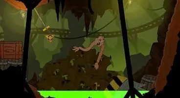 Struggling Is A Co-op Platformer In Which You Control The Limbs of a Misshapen Creature