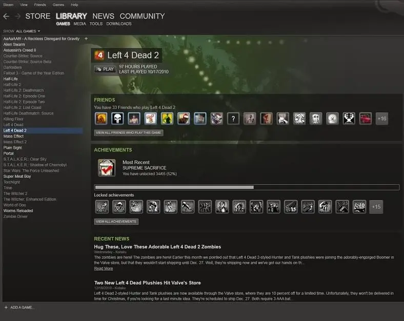 Hide your gaming shame with the latest Steam beta client