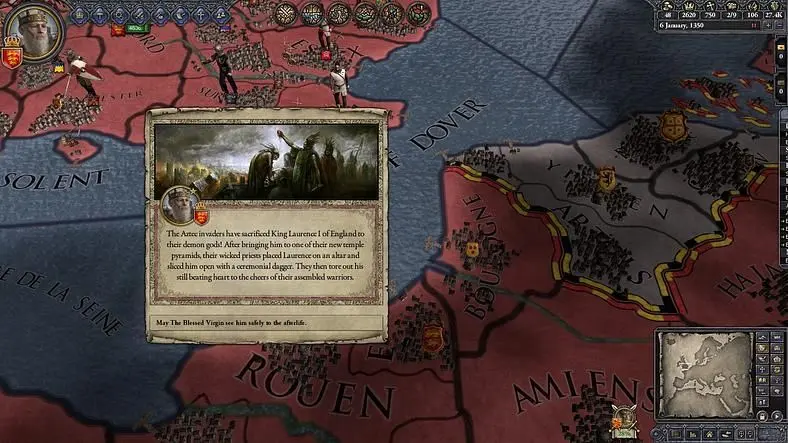 Aztecs launch Sunset Invasion in Crusader Kings II, new DLC November 15th