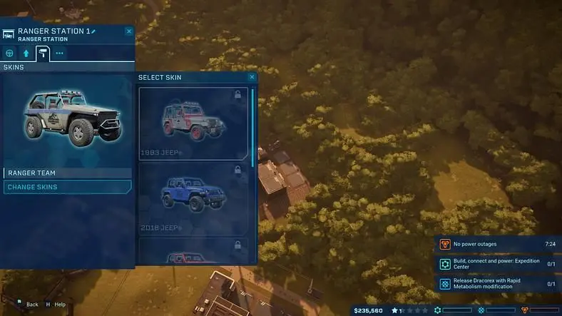 Jurassic World Evolution - How To Unlock The 1993 Jurassic Park Jeep Skin