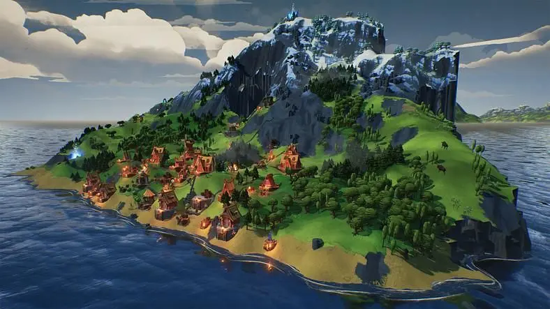 Viking-themed city-builder Valhalla Hills drops on Steam Early Access