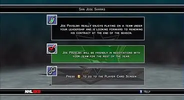NHL '08 is the best game in the series by far.