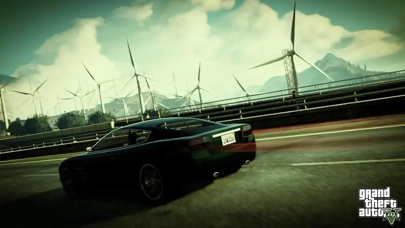Rockstar North posts 10 new GTA V screens, skydiving and miniguns