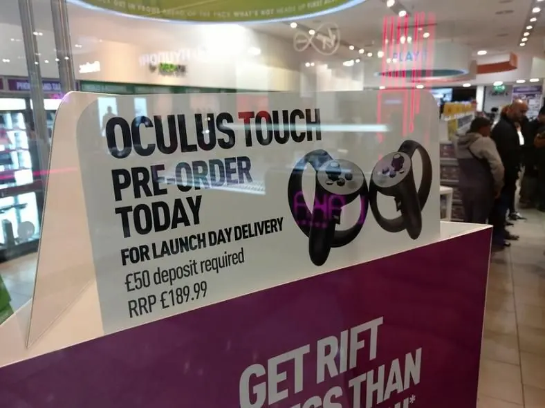 Oculus To Potentially Undercut HTC Vive With Touch Controller Pricing