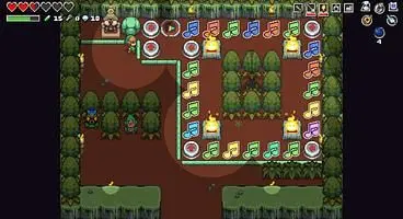 Cadence of Hyrule Lost Woods Puzzle Guide