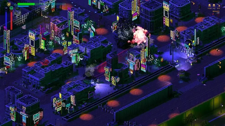 Isometric vehicle combat game Brigador is coming to Early Access sooner than expected