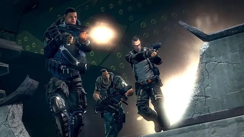 We're promised real online team-play as we take on Brink...