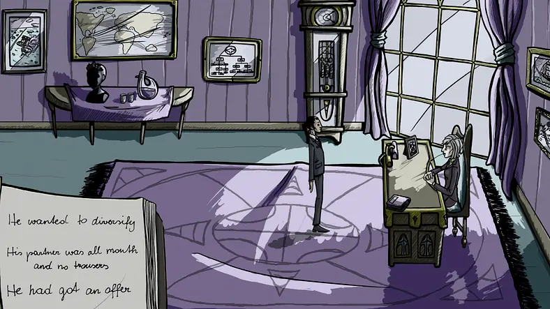 Groundhog Day meets the Twilight Zone meets Groundhog Day meets the Twilight Zone.