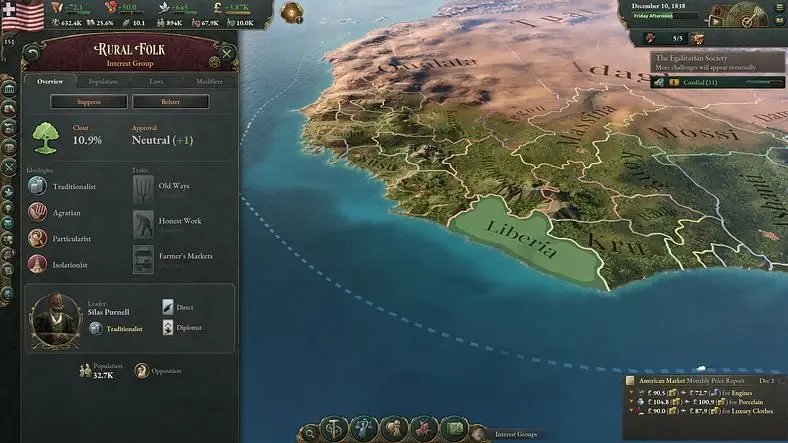 Victoria 3 Will Receive "some major updates to the naval side of the game" in 2026