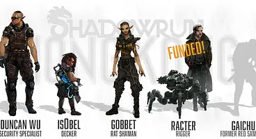 Harebrained Schemes' new cyberpunk RPG Shadowrun: Hong Kong already funded on Kickstarter