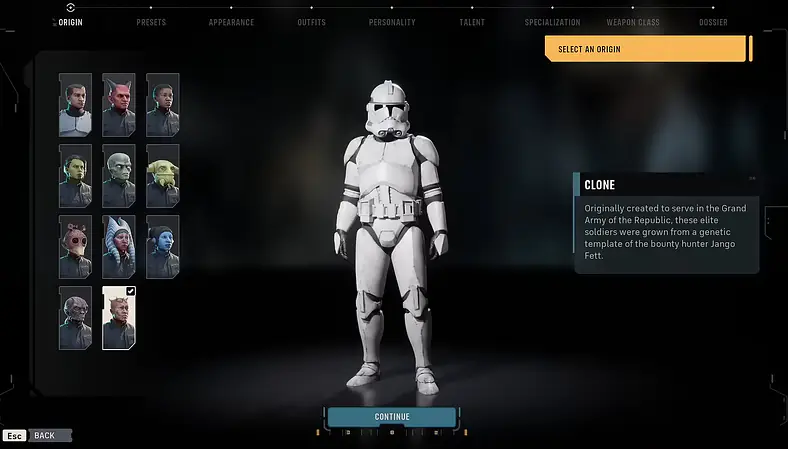 Operators / Clone Troopers
