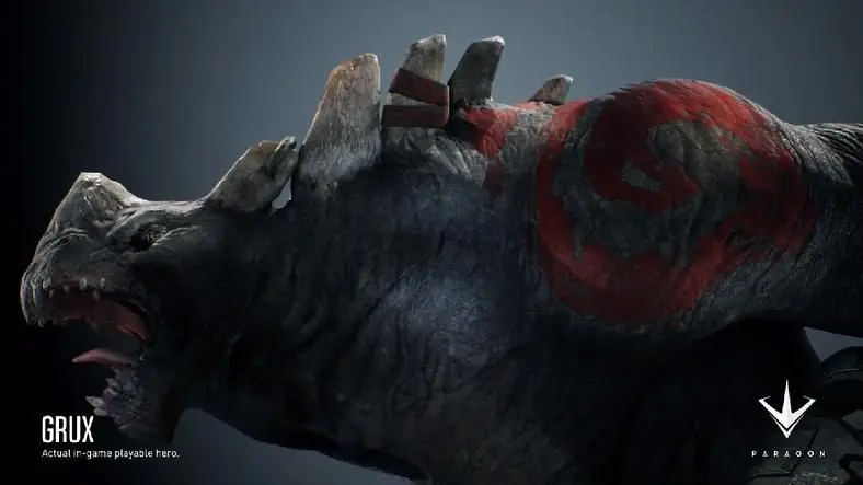 New Paragon hero is the melee-wielding monster, Grux