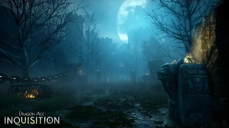 Spooky castles and skeleton archers in latest Dragon Age: Inquisition screens