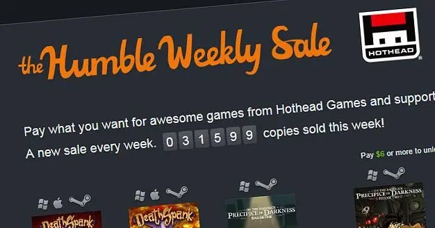 DeathSpank in Humble Weekly Sale for Hothead Games