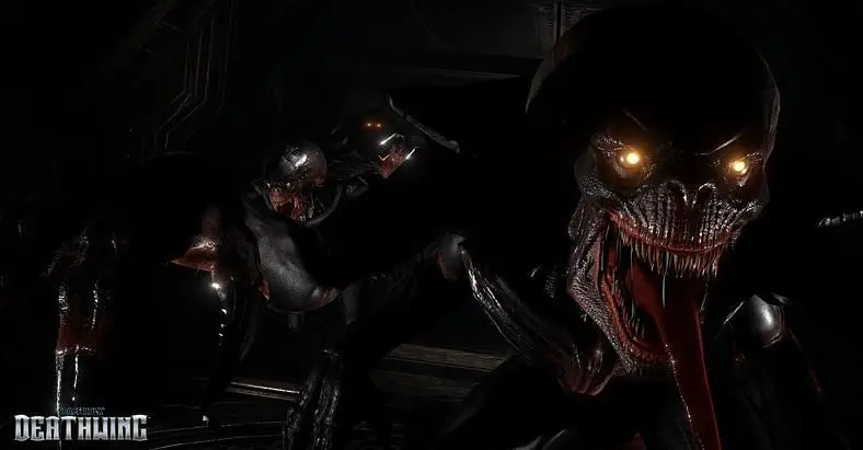 Being hunted through a creaking deathtrap by a horde of slavering monsters is actually one of the more relaxing jobs in the 40K universe.