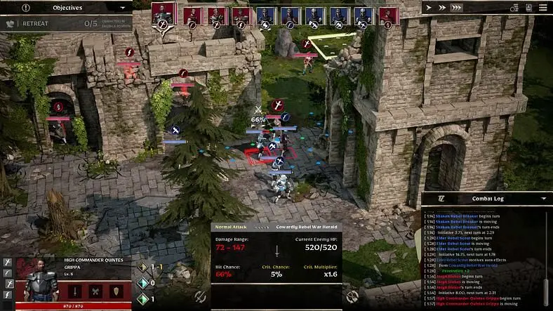 Turn-based Tactical RPG Forged of Blood Is Out Now