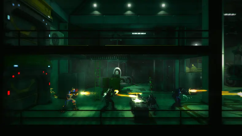 Adding a new dimension to the side-scrolling shooter. Quite literally.
