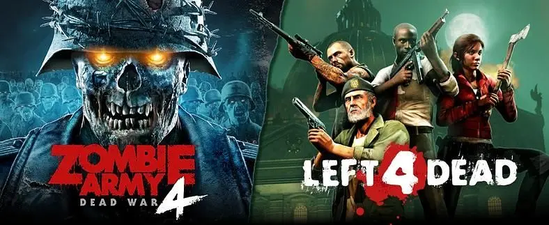 Zombie Army 4: Dead War Welcomes Left 4 Dead's Four Protagonists Into the Fray, Gets New Abaddon Asylum Map