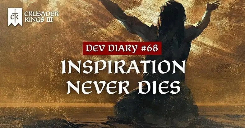 Inspirations Are "the most significant means" Through Which You Obtain Artifacts in Crusader Kings 3: Royal Court