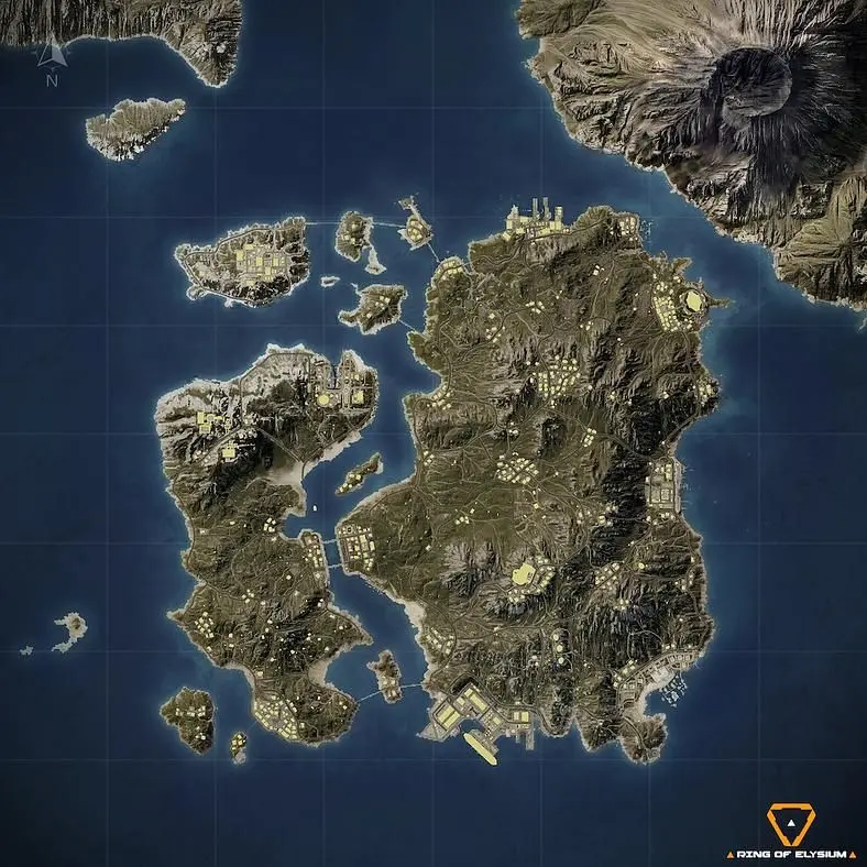 Ring of Elysium Season 2 Map Revealed, With Not Much Snow in Sight