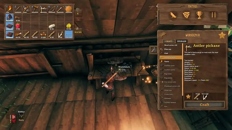 Valheim Pickaxe Guide