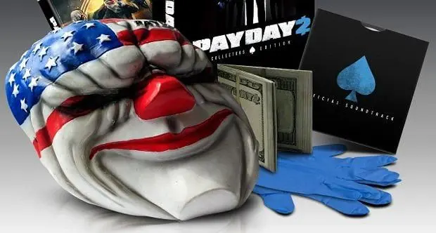 Payday 2 Collector's Edition adds mask, gloves and music