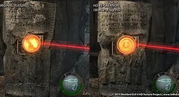 Fan-made mod improves PC Resident Evil 4's HD textures