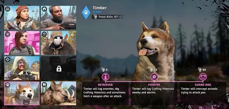 Far Cry New Dawn Timber - How to Get the Dog Ally?