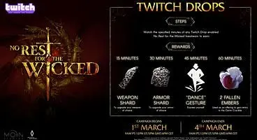 No Rest for the Wicked Digital Showcase Brings New Details and Twitch Drops Later This Week
