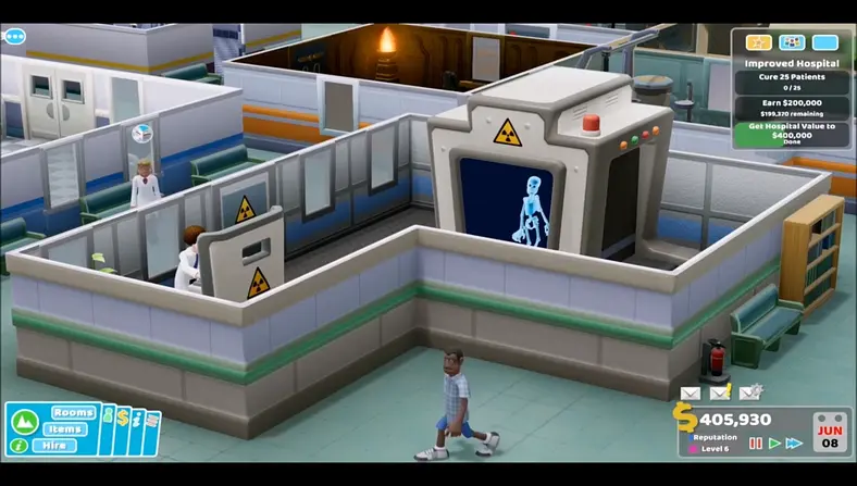 We’ve seen the spiritual successor to Bullfrog’s Theme Hospital! Let’s get some impressions in here STAT!