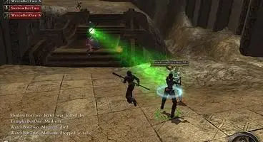 The gameplay of Dawnspire boils down to a hack and slash version of capture the flag as two teams, light and dark, work to capture relics and return them to spawn points.