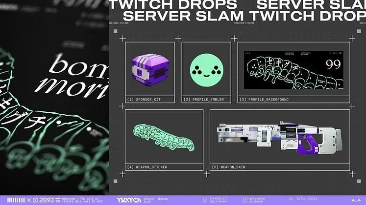 Marathon Twitch Drops - Server Slam Weapon and Profile Cosmetics
