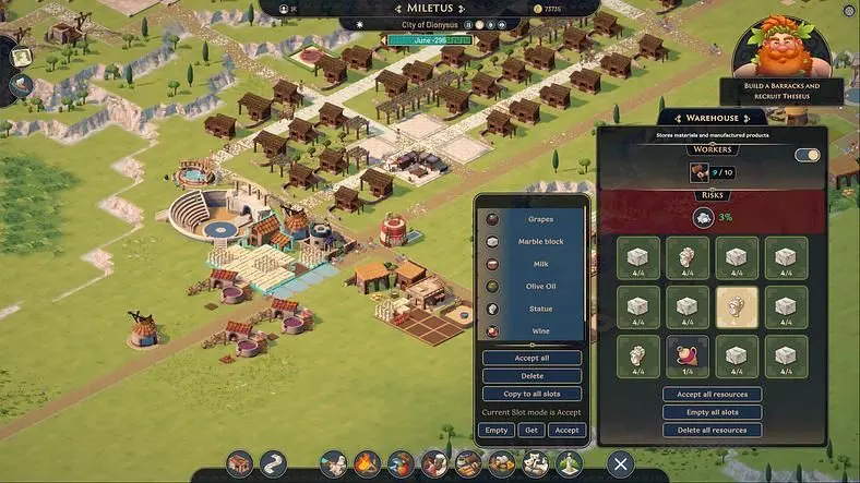 Pharaoh: A New Era Dev Unveils New City Builder Theos: Cities of Myth Set in Ancient Greece