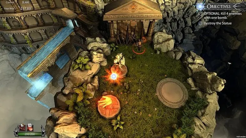Yet another set of heroes have been thrown into an arena to fight for survival. Only this lot have a cool spirit guide.