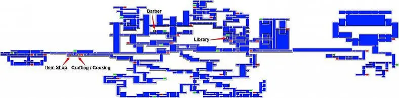 Bloodstained Ritual of the Night Full Map