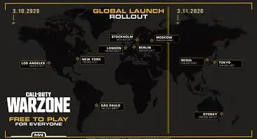 Call of Duty: Warzone Preload, Download Size, Release Times