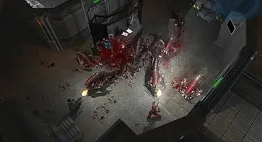 Blood is so hard to get off iron gratings.