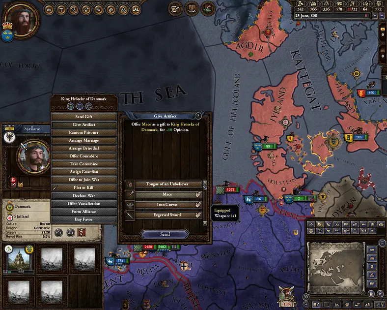 Embracing The Devil Will Soon Become More Dangerous In The Next Crusader Kings II: Monks and Mystics Update
