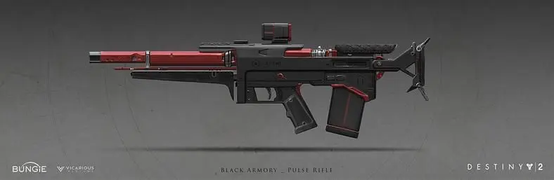 Destiny 2 Blast Furnace - How to get the Black Armory Pulse Rifle?