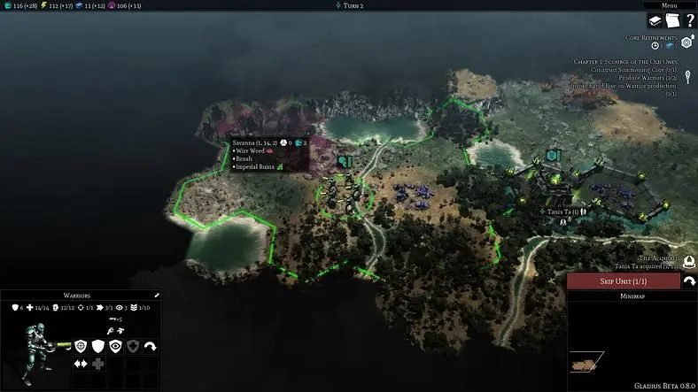 Civilization meets Warhammer 40K