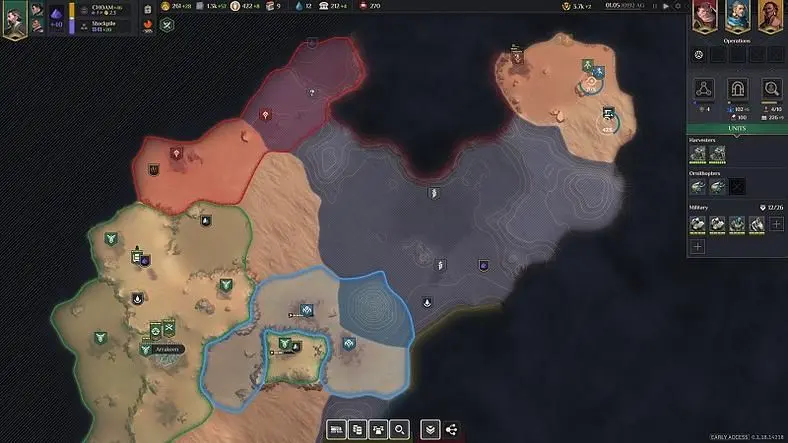 Dune: Spice Wars lets you conquer Arrakis through might and cunning