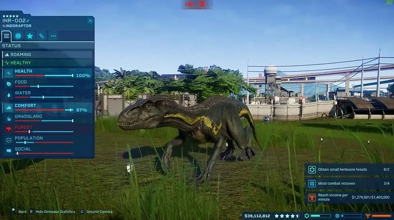 Jurassic World Evolution - How To Get The Indoraptor