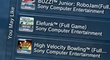 PS3 firmware adds 'You May Like'