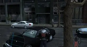 As soon as the game starts, you’re already treated to a nice casual drive round the blocks while choosing your options.